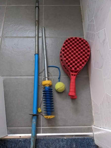 Photo of free Swingball and two bats (Billinge WN5) #1
