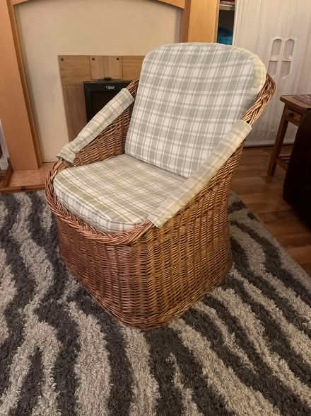 Photo of free Wicker chair (BS9) #1