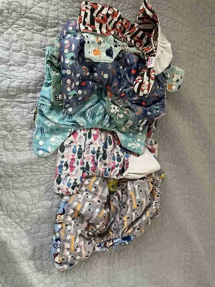 Photo of free Large mixed stash of cloth nappies (BN1) #3