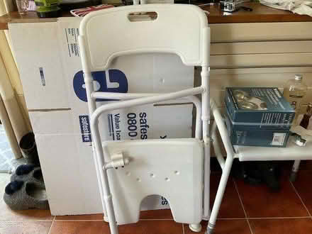 Photo of free Folding shower chair (IP8 3miles from Bramford) #1