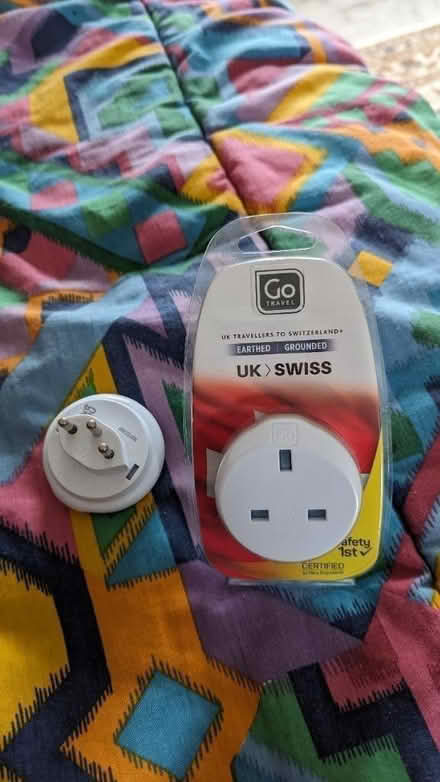 Photo of free Two UK > Swiss plug adapters (Bromborough Rake, CH62) #1
