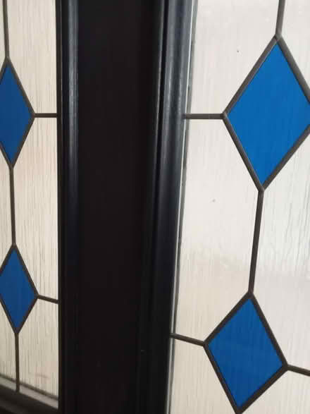 Photo of free Blue double glazed door and frame (Torquay - Torre) #2