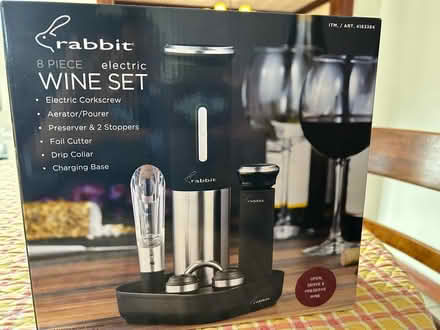 Photo of free Electric wine set (Belmont Hill) #1