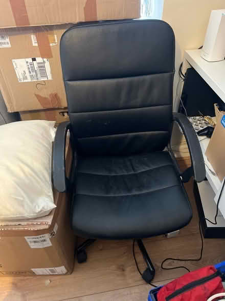 Photo of free Black office chair (Harrow) #1