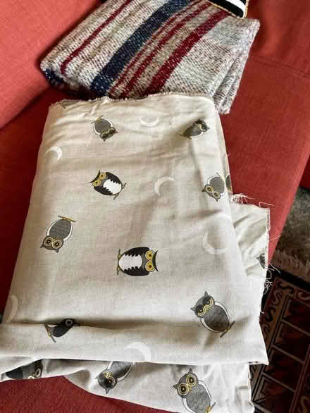 Photo of free Fabric material cotton owl design (Haywards Heath RH16) #2