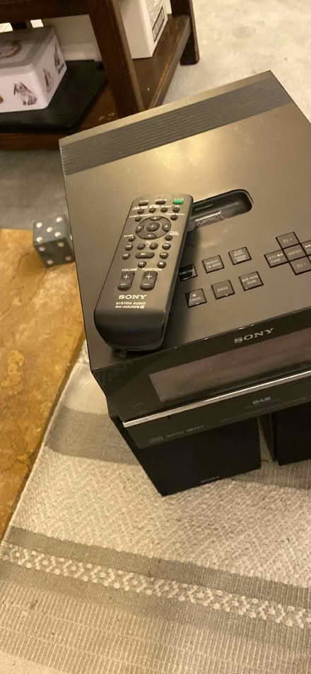 Photo of free Sony cd player with Radio. (Aston-le-walls NN11) #2
