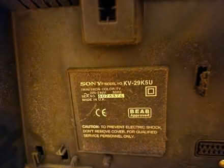 Photo of free Sony CRT TV (SE2) #3