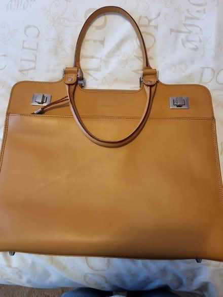 Photo of free Light Tan Leather Briefcase (Grays RM17) #1
