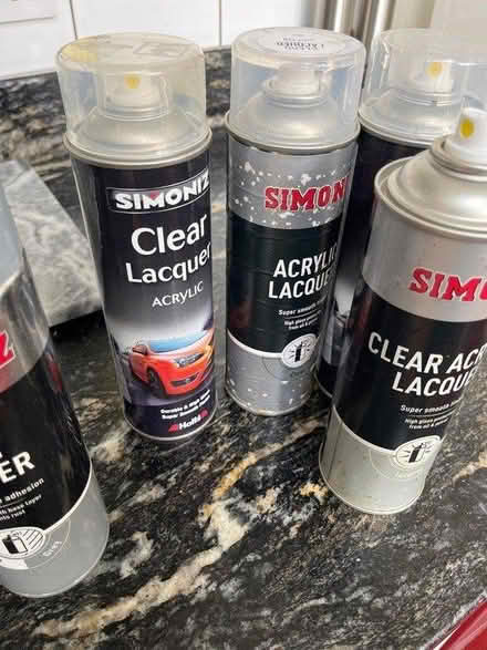 Photo of free 6 x Spray Paints, Not Full, but th (Hayes, BR2) #1