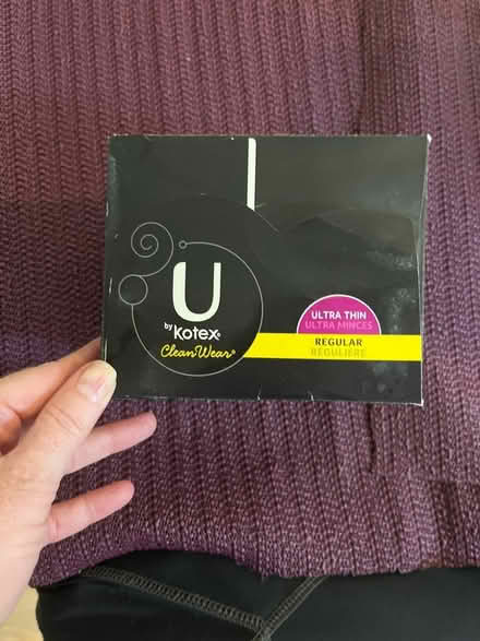 Photo of free Kotex Ultra Thin pads (Santa Clara) #2