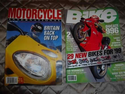 Photo of free 2 (two) old motorcycle magazines (Marcham OX13) #1