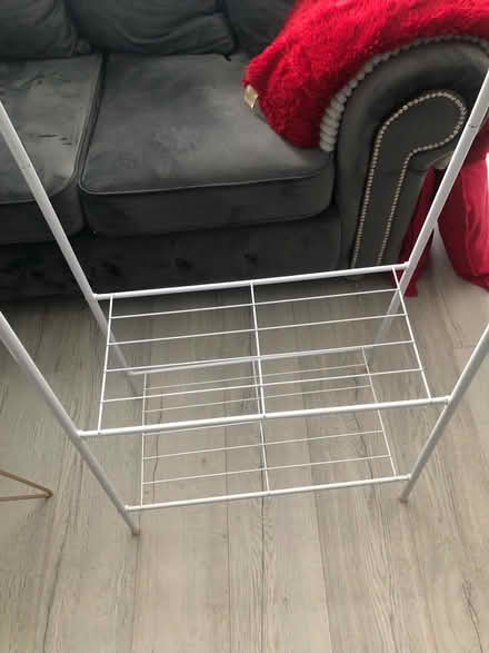 Photo of free Lightweight Clothes and Shoe Rail (Beckenham) #2