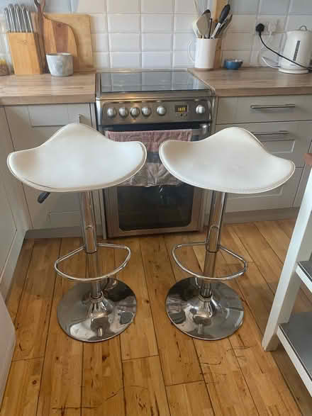 Photo of free 2 x adjustable stools (Midsomer norton) #1