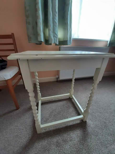 Photo of free Small but tall table, very solid antique (Fareham PO13) #2