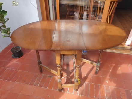 Photo of free Gate leg dining table and chairs (CM21, Sawbridgeworth) #1
