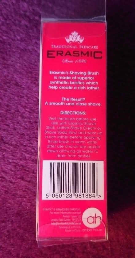 Photo of free Erasmic Shaving Brush (Maidstone ME15 Near TownCenter) #1