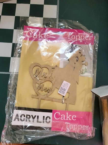 Photo of free Cake topper (Randallstown) #1