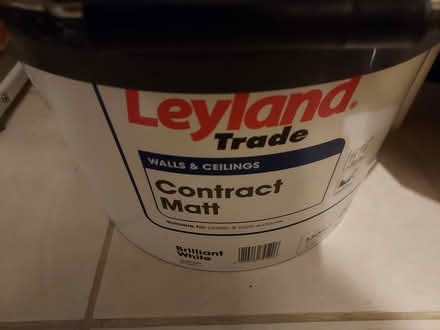 Photo of free Leyland paint- Contract Matt (E14 Langdon Park) #1