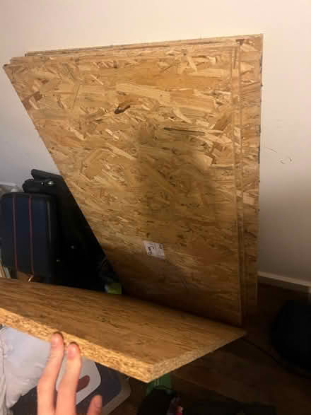 Photo of free 4 large pieces of chipboard wood (N15) #1