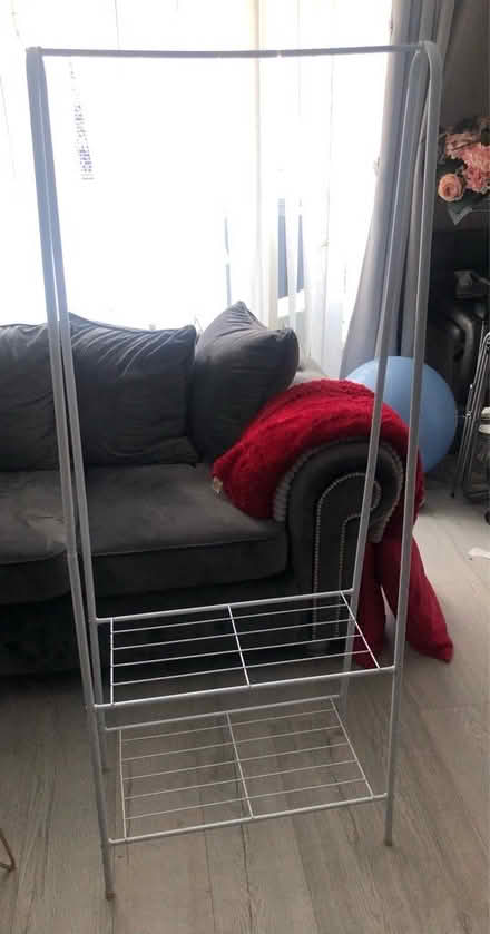 Photo of free Lightweight Clothes and Shoe Rail (Beckenham) #1