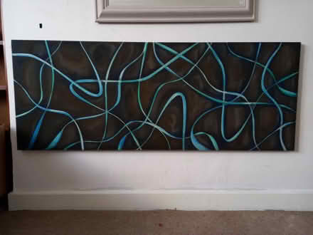 Photo of free Brown and Blue Wall Art (ME15 shepway) #1