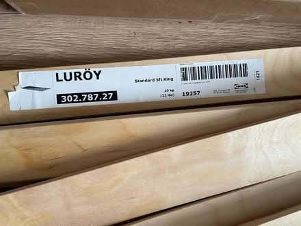 Photo of free IKEA king size bed slats (Bellingham) #2