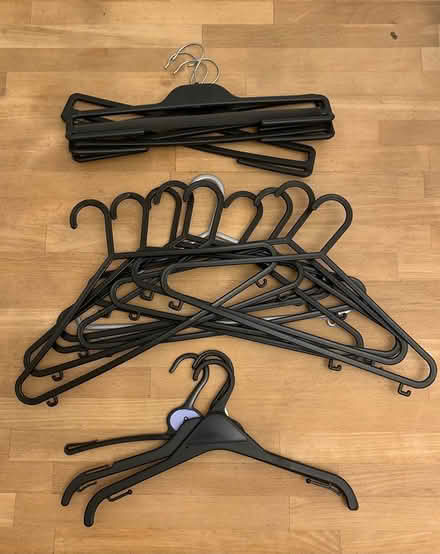 Photo of free Selection of coat hangers (Ewell, KT19) #1