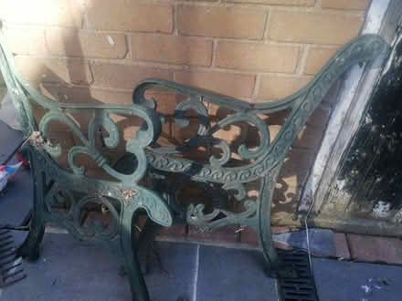 Photo of free Cast iron garden bench frames (Bramley LS13) #1