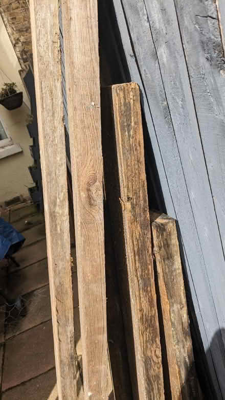 Photo of free Wood Sleeper (Canning Town E13) #2