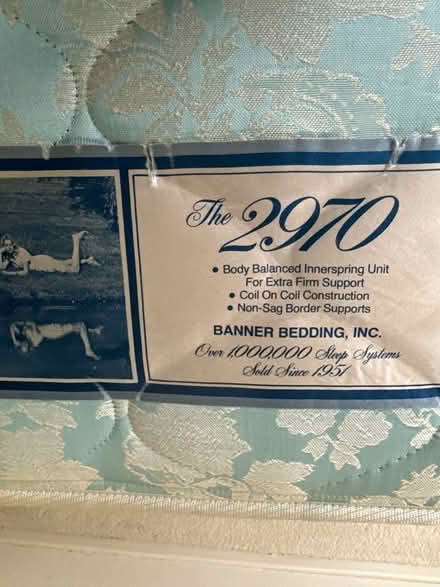 Photo of free Mattress and box spring (Saratoga) #2