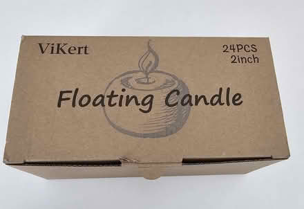 Photo of free 24 white floating candles 2-inch (Ponderosa Park (Sunnyvale)) #2