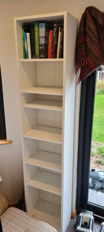 Photo of free White book case (Clanfield) #2