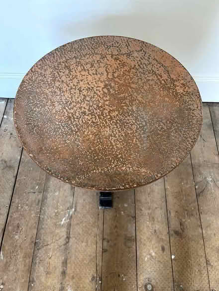 Photo of free Copper top pub table (Bohemia TN37) #3