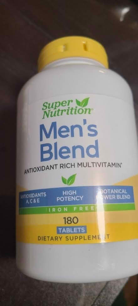 Photo of free Men's blend multivitamin unopened (Mavis and Rathburn) #1