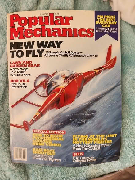 Photo of free Vintage Popular Mechanics July 1989 (Farmington Hills) #1