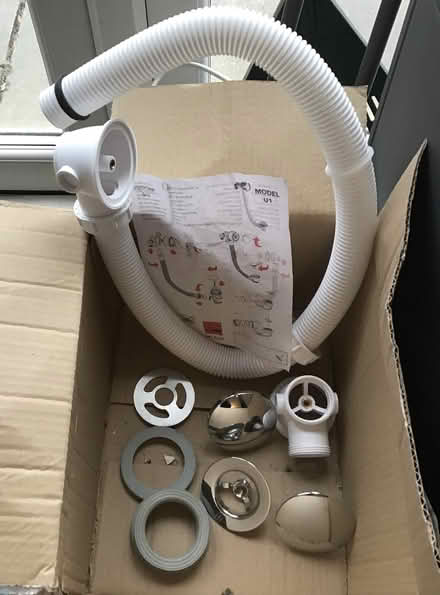 Photo of free Bathtub overflow pipe & bits (South Harrow HA2) #1