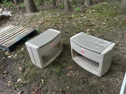 Photo of free Step 2 Indoor/Outdoor benches (Ann Arbor (Scio)) #1