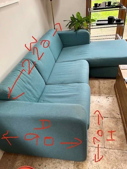 Photo of free sofa/bed (KT1 off Villiers Road) #3