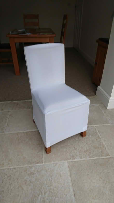 Photo of free White chair covers e.g. for ceremonies (Galmington TA1) #1