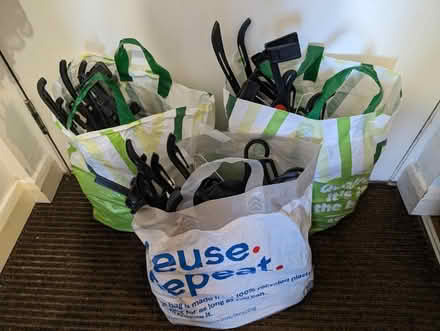 Photo of free Plastic clothing hangers (Leyton, E10) #1