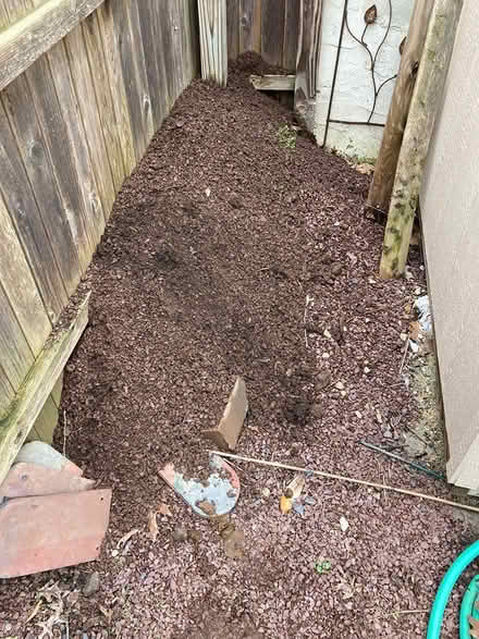 Photo of free Brown gravel (Chestnut Hill) #1