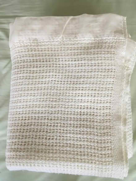 Photo of free 3 cellular cot blankets (Little Heath RG31) #1