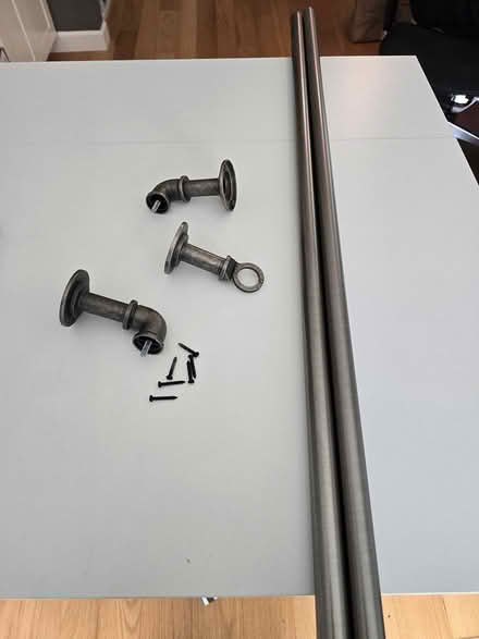Photo of free Rustic Pewter Curtain Rod 84”-120” (Ponderosa Park (Sunnyvale)) #1