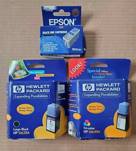 Photo of free HP ink cartridges (Shatsbury, VT) #1