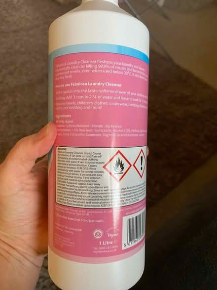 Photo of free Fabulosa laundry cleanser (Horsham) #2