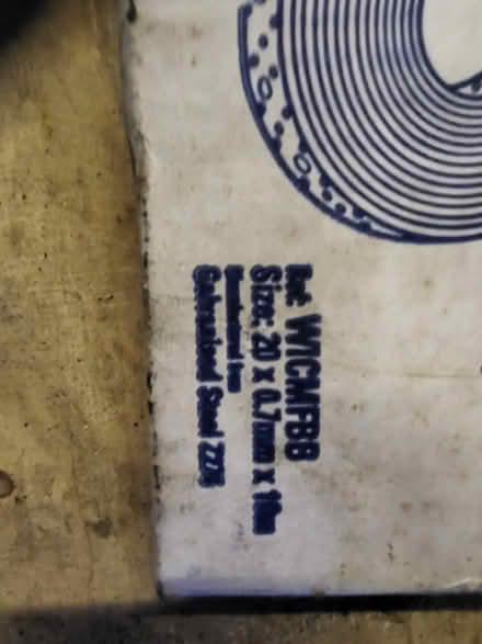 Photo of free Wickes fixing band (Purley SM6) #2