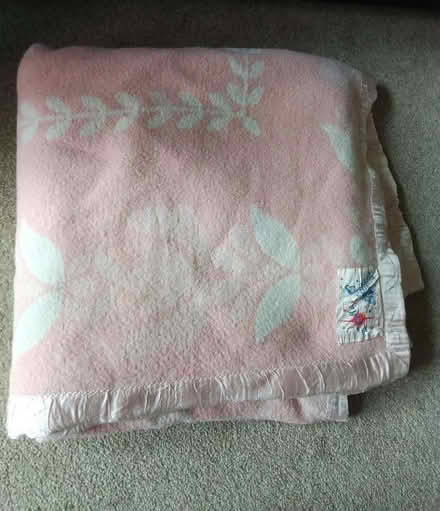 Photo of free vintage wool blanket (Sheldon B92) #1