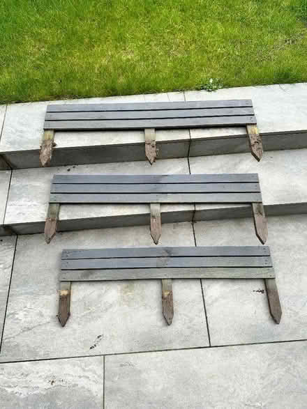 Photo of free 3 x 1m decorative garden fence panels (Wickford SS11) #1