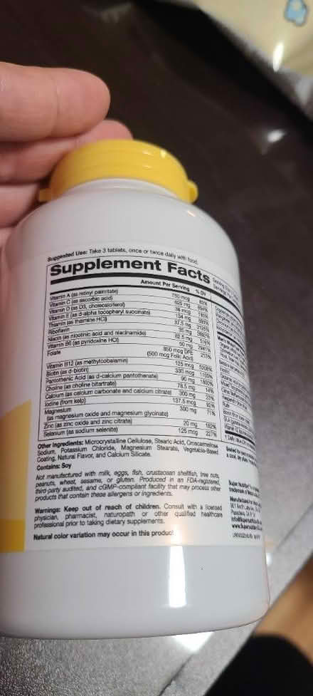 Photo of free Men's blend multivitamin unopened (Mavis and Rathburn) #2