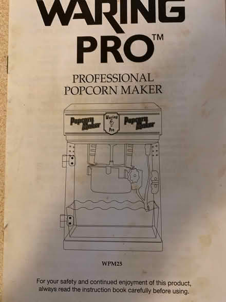 Photo of free Theater Style Popcorn Machine (NE Bellevue) #2